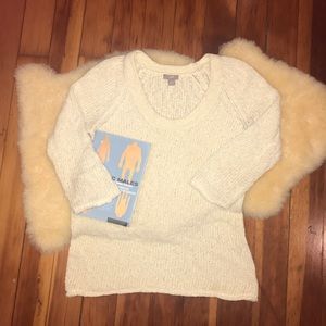 J Jill Blend Knit Sweater Size S BOHO Soft